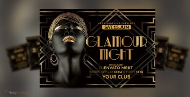Glamour Night Flyer