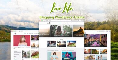 Love Life – Blog WordPress Theme