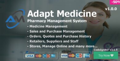 Adapt Medicine – Pharmacy Management System