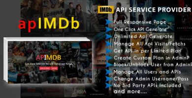 apIMDb – Internet Movie Database API