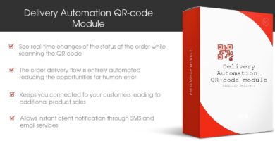 Delivery Automation QR-code – PrestaShop Module