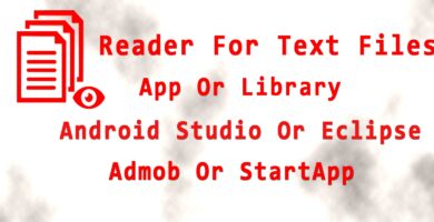 Reader For Text Files – Android App Source Code