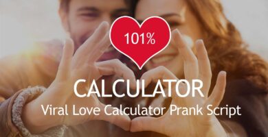 Love Calculator Viral Script