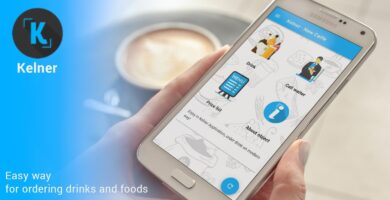 Kelner Drink And Food Ordering Android App