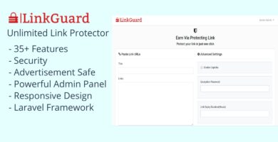 LinkGuard – Link Protecting PHP Script