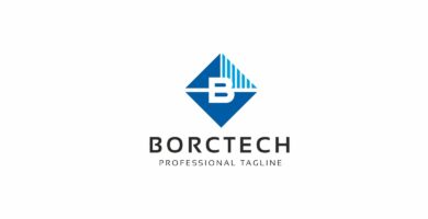 Borctech B Letter Logo