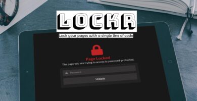 Lockr – Lock Your Pages PHP Script