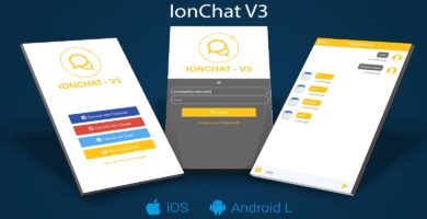 IonChat Firebase v3 Messenger Lite