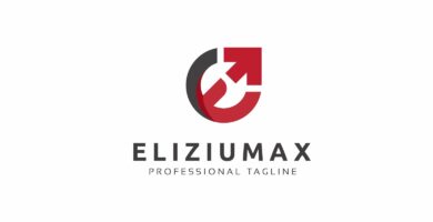 Eliziumax E Letter Logo