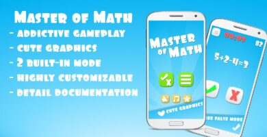 Master Of Math Unity Game Template