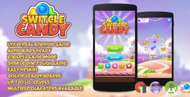 Switcle Candy – Android Game Template