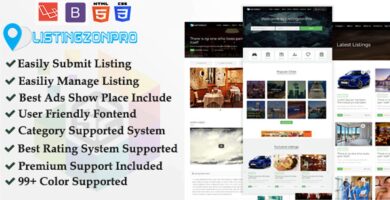 ListingzonPro – Classified Ads Listing Directory