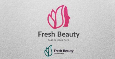 Fresh Beauty – Logo Template