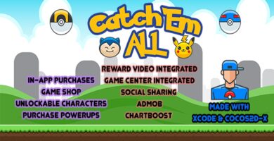 Catch Em All – iOS Source Code