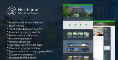 Besthome – Real Estate WordPress Theme