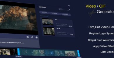 Video And GIF Generator PHP Script