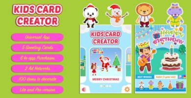Kids Card Creator – iOS App Source Code