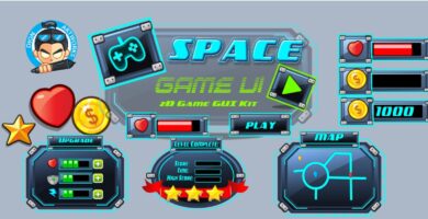 Space Game Ui Set 08