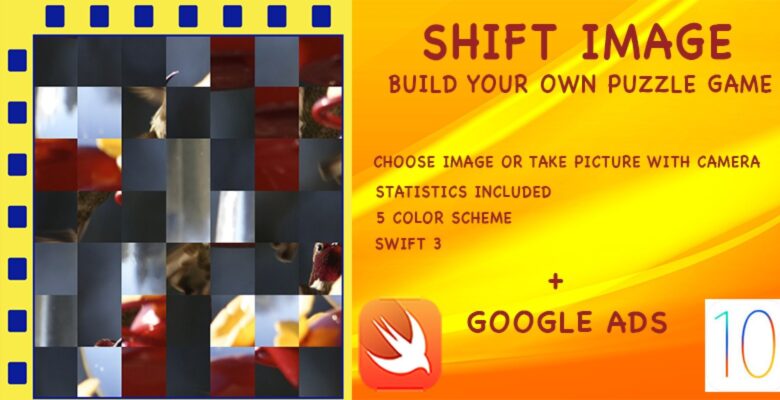 Shift Image – iOS Puzzle Game Source Code
