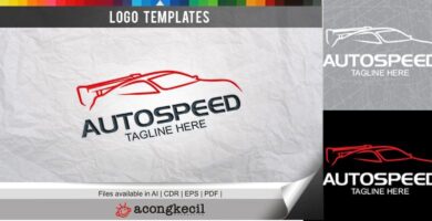 AutoSpeed – Logo Template