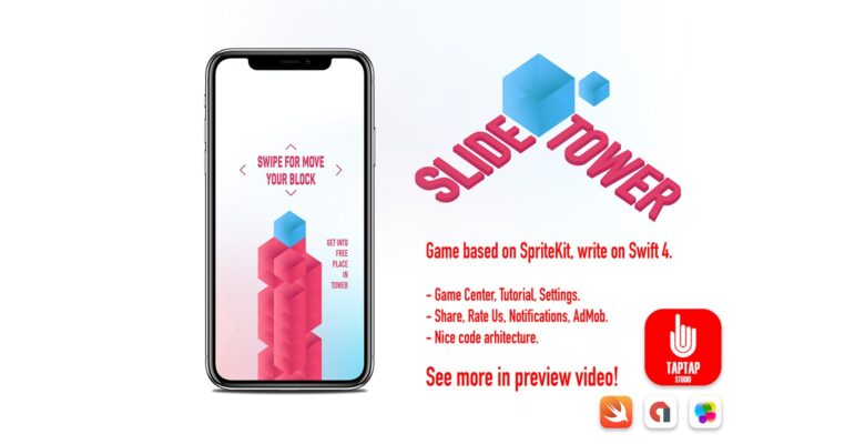 Slide Tower – iOS Source Code