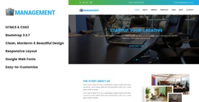 Management – HTML Website Template