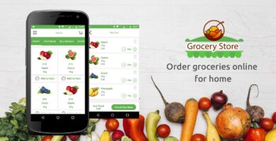 Grocery App UI Template