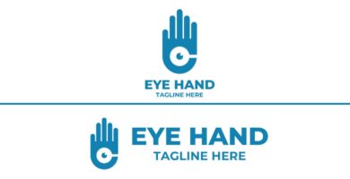 Hand Eye Logo Design