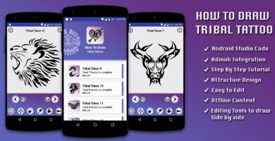 How To Draw Tribal Tattoos – Android Source Code