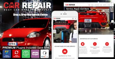 Car Repair – Auto Mechanic WordPress Theme