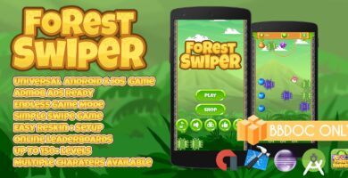 Forest Swiper – Buildbox Template