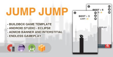 Jump Jump – Buildbox Game Template