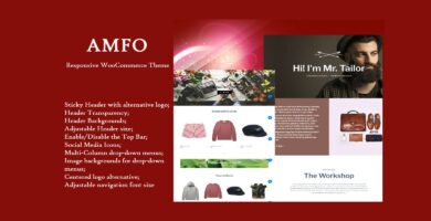 Amfo Responsive WooCommerce Theme