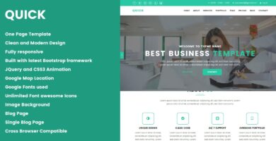 Quick – Creative Design Agency HTML Template