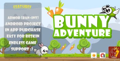Bunny Adventure – Buildbox Template