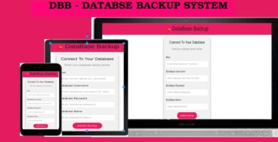 DBB – DataBase Backup System PHP