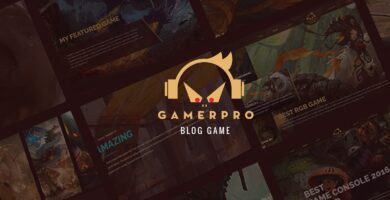 GamerPro –  Game Blog WordPress Theme