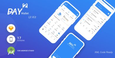 Pay2Wallet – Android Studio UI Kit