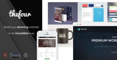 TheFour – Business WordPress Theme