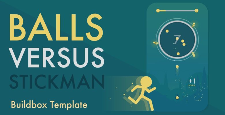 Balls vs Stickman – Buildbox Game Template