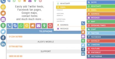 Social Profiles – WordPress Plugins