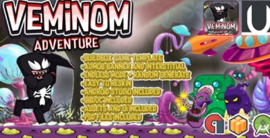 Veminom Adventure – Buildbox Game Template