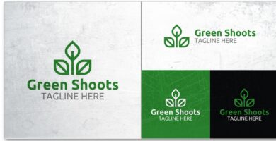 Green Shoots – Logo Template