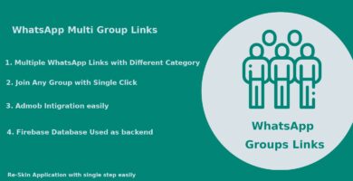 Whats App Multi Group Links – Android Native Code