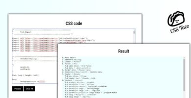 CSS Taco – CSS Table Content Creator
