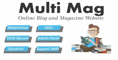 MultiMag Web Magazine PHP Script