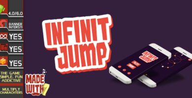 Infinite Jump – Buildbox Game Template