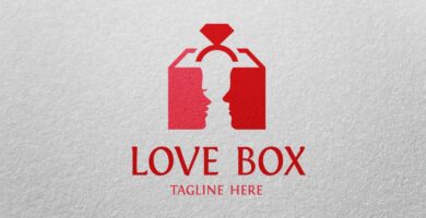 Love Box – Logo Template