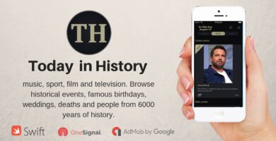 Today in History – iOS Native App