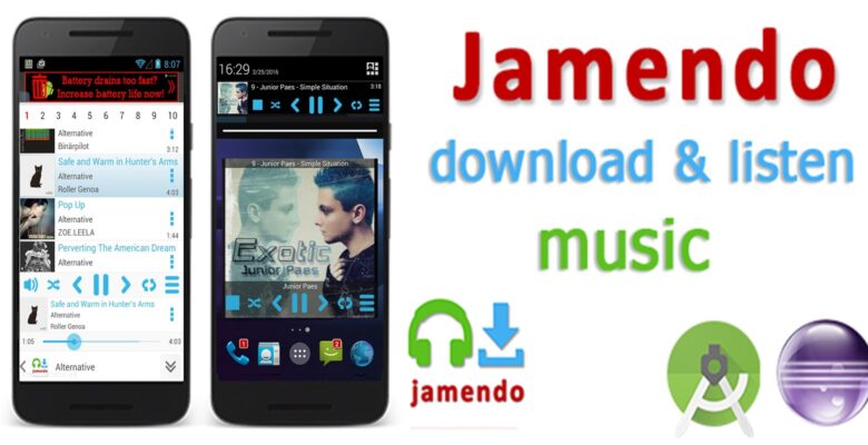 Jamendo Music Downloader – Android Source Code